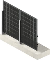 ATTYKI DACHOWE technical drawing