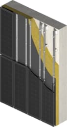 FASADY WENTYLOWANE technical drawing