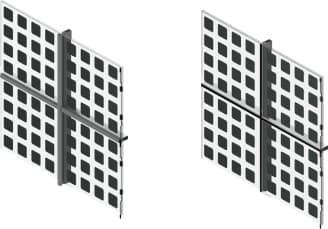 ŚCIANY OSŁONOWE technical drawing