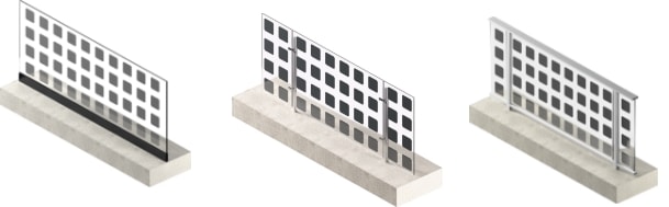 BALUSTRADY technical drawing