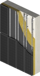 FASADY WENTYLOWANE technical drawing
